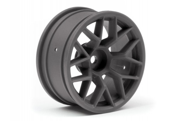 HPI RTR WHEEL 26mm GUNMETAL 6mm OFFSET(112812)