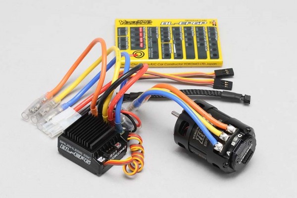 YOKOMO BL-EP6 ESC with ZERO3/ZERO-S MOTOR BRUSHLESS COMBO; 13.5T (BL-EP63135)