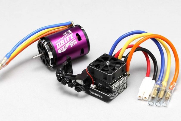 YOKOMO BL PRO 4 ESC WITH ZERO-S 10.5T (PURPLE) (BL-P4105DPA)