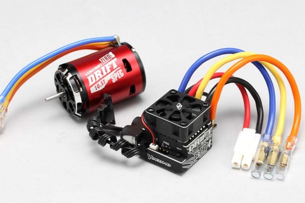 YOKOMO BL PRO 4 ESC WITH ZERO-S 10.5T (RED) (BL-P4105DRA)