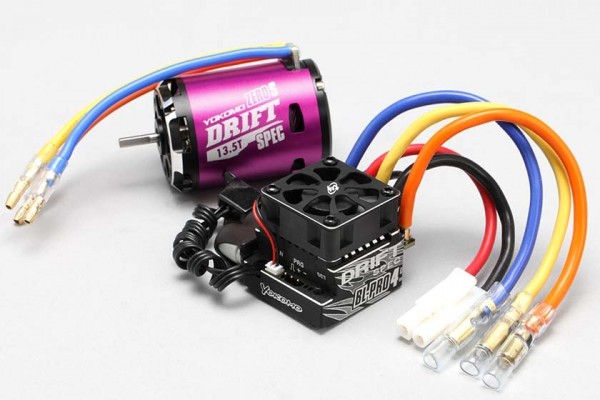 YOKOMO BL PRO 4 ESC WITH ZERO-S 13.5T (PURPLE) (BL-P4135DP)