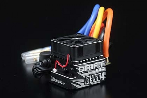 YOKOMO BL-PRO4 BRUSHLESS ESC; DRIFT SPEC; CABLE INSTALLED (BL-PRO4DB)