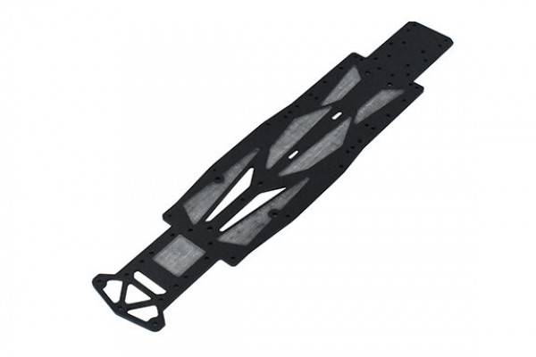 REVE D RDX BLACK FRP MAIN CHASSIS 2(D1-BF-MC2)