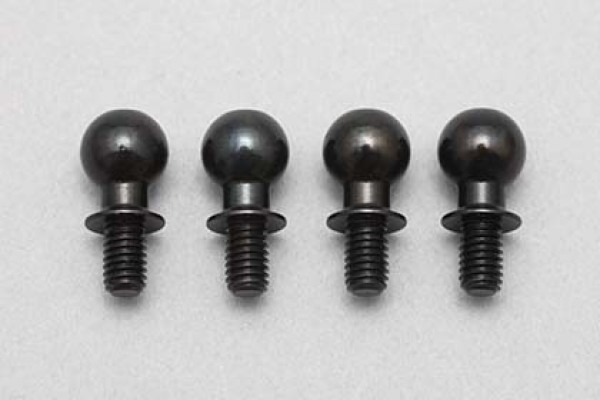 YOKOMO Button head king pin ball for Aluminum steering block (＋2mm・ISO/3mm Screw) (IB-414KB2)