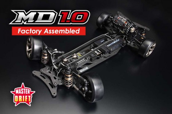 YOKOMO MASTER DRIFT MD 1.0 CHASSIS; LIMITED EDITION PRE-ASSMEBLED WITH OPTIONS AND SERIAL NUMBER (MDR-010A)