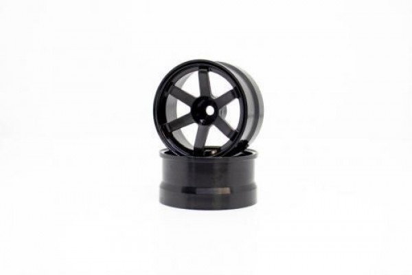 R31 HOUSE 37 KAI WHEEL OFFSET+9 (BLACK) (2)(R31W427)