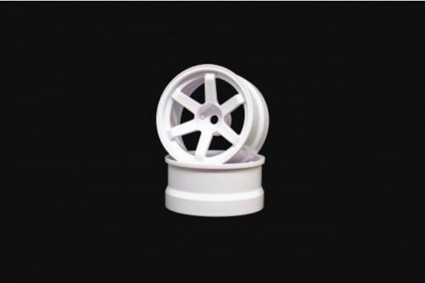 R31 HOUSE 37 KAI WHEEL OFFSET +9 (WHITE) (2)(R31W428)