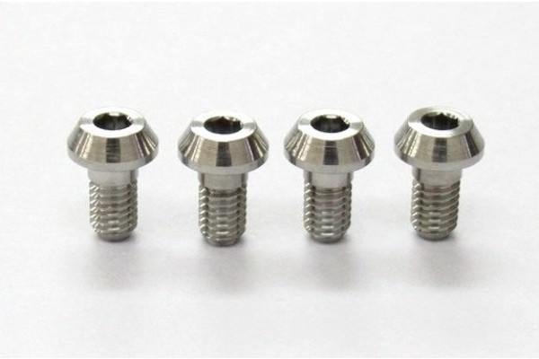 REVE D: SPM Titanium Spur Gear Screws (4 pieces) (RT-008A)