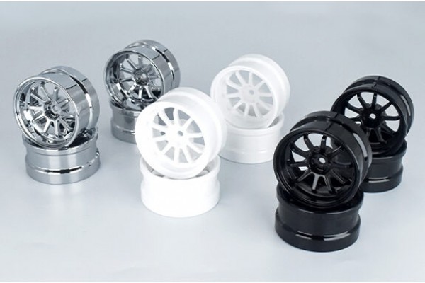 REVE D COMPETITION WHEEL VR10; WHITE, OFFSET 10mm, 2 pcs.(RW-VR10W1)