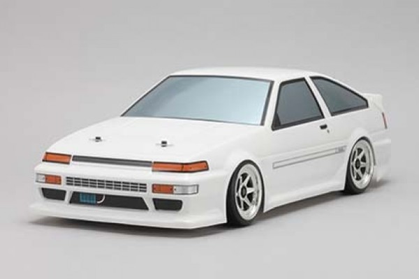 YOKOMO TOYOTA AE86 TRUENO BODY W/LIGHT DECAL(SD-AE86BB)