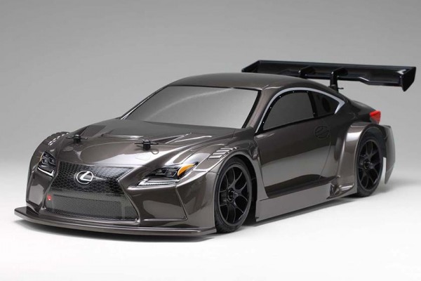 YOKOMO LEXUS RCF GT3 CLEAR LEXAN BODY SET (with Light/Window Decal)(SP-LFGT3B)