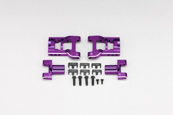 YOKOMO Adjustable rear short H arm kit (Purple anodized) (Y2-P08RASA)