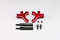 YOKOMO FRONT LOWER SHORT A ARM SET(red anodized)(Y2-R08FSCA)