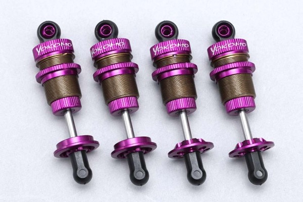 YOKOMO SLF BIG BORE SHOCK SET FOR YD-2 SERIES (PURPLE)(Y2-SBBSPA)