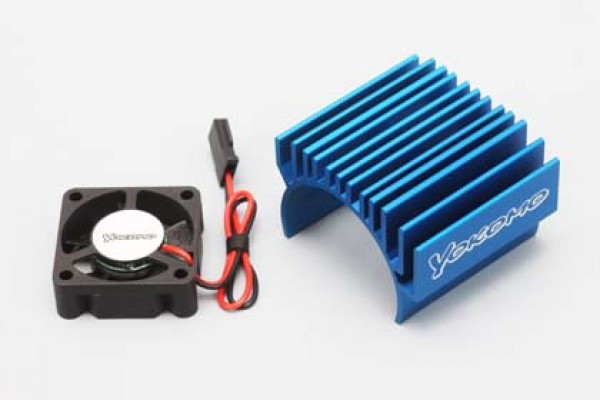 YOKOMO Heat Sink with Cooling Fan for Motor (long size) (YM-HCFLA)