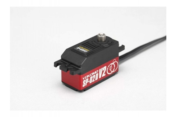 YOKOMO SP-02DV2 STEERING SERVO; RED (SP-02DV2R)